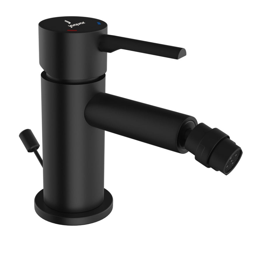 Single Lever 1-Hole Bidet Mixer - Black Matt