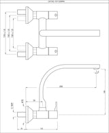 Sink Mixer - Black Matt