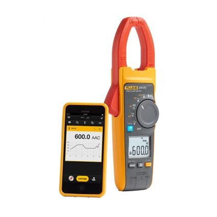 FLUKE | True-RMS AC/DC Clamp Meter | 375 FC Qatar