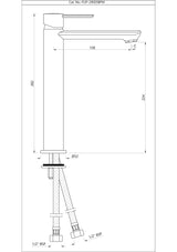 Single Lever Tall Boy - Gold Bright PVD