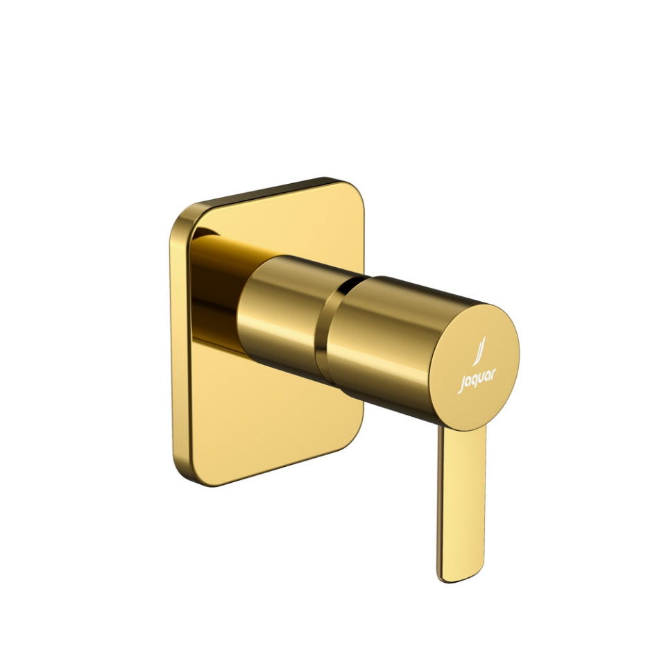 Exposed Part Kit of Concealed Stop Cock & Flush Cock - Gold Bright PVD