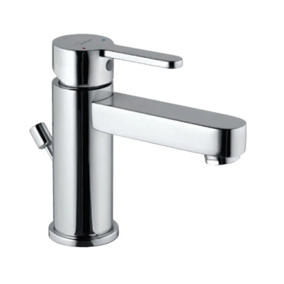 Single Lever Extended Basin Mixer-Chrome