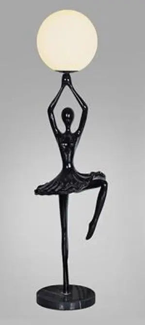 Floor lamp-YL1002-350*H1200-Resin-Black