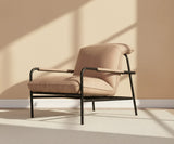 Gamma Armchair with Metal