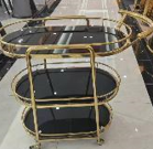Glass Utility Cart – DC1027#