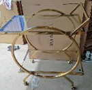 Glass Serving Trolley – DC1035