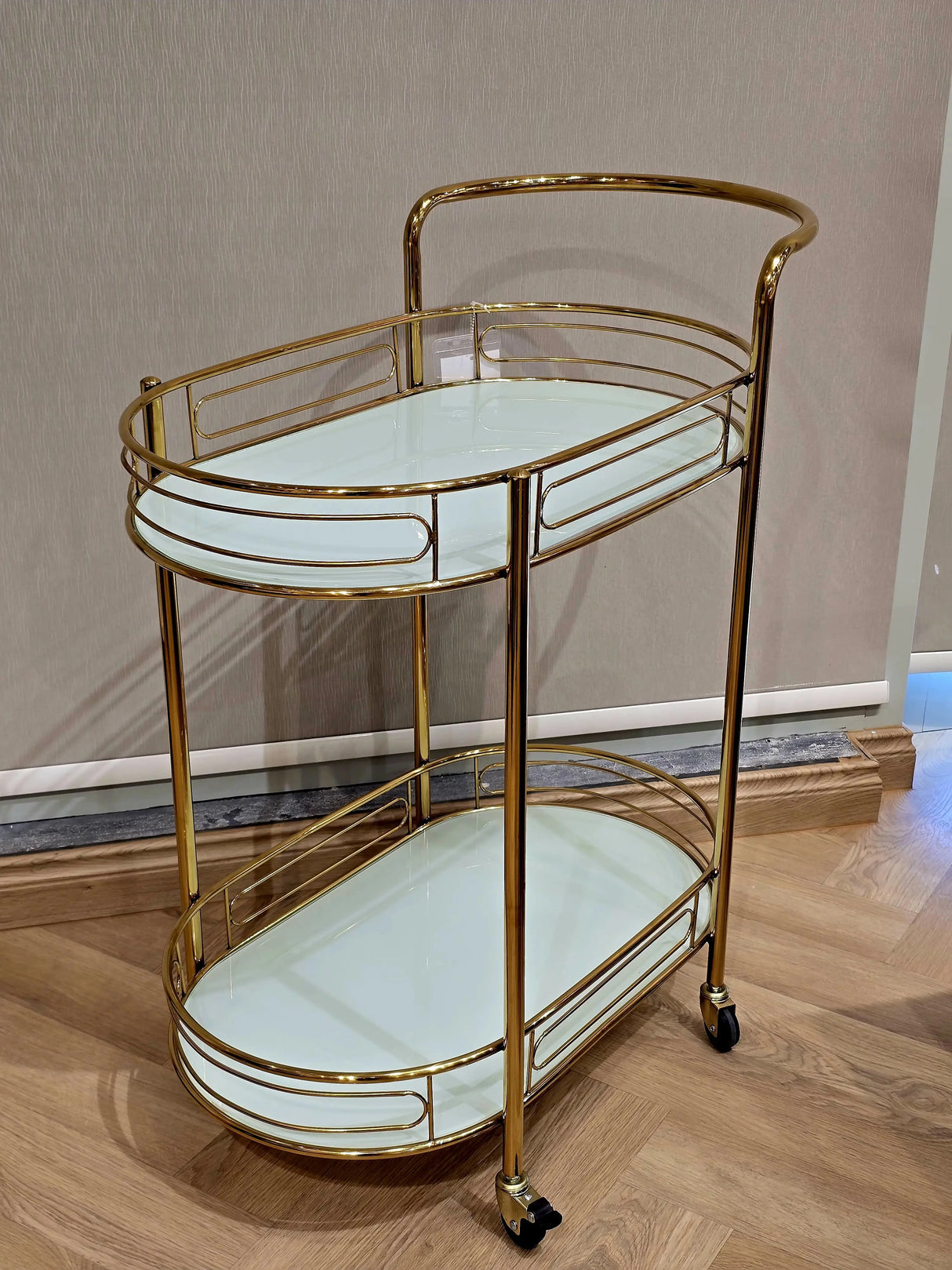 Glass Utility Trolley DC1080
