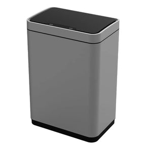 Smart Sensor Dustbin With Soft Closing Dark Grey BuyonBudget