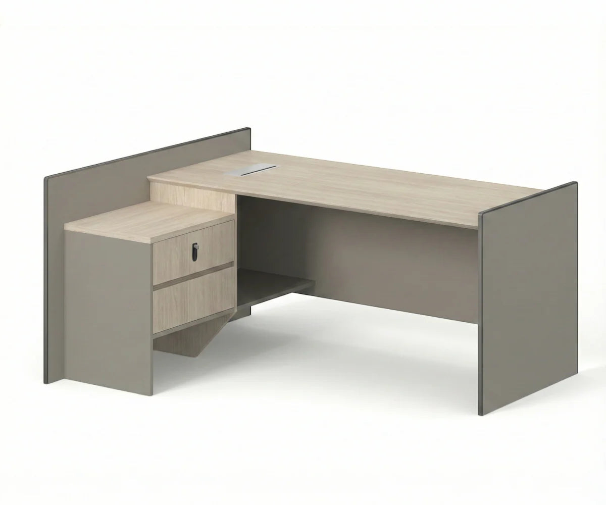 طاولة مكتب SY-BT8844-16 بطول 1.6 متر - يمين