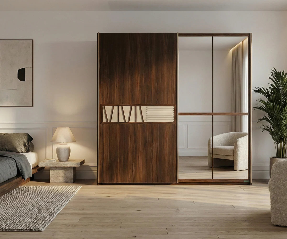 KCAD01 Andriana Wardrobe with Sliding Doors – 200×60×210 cm