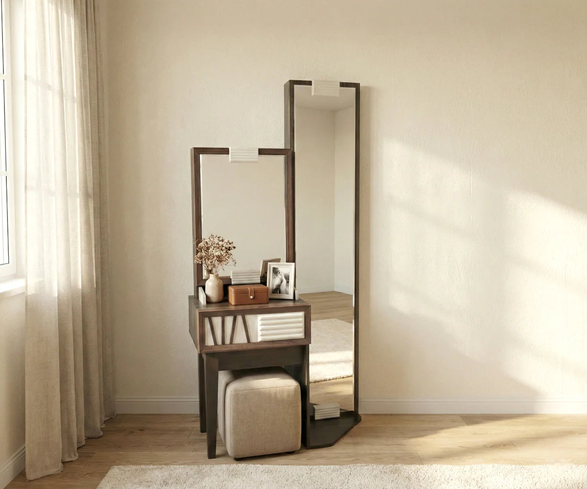 طاولة تزيين أندريانا KCAD01 – 95×48×192 سم