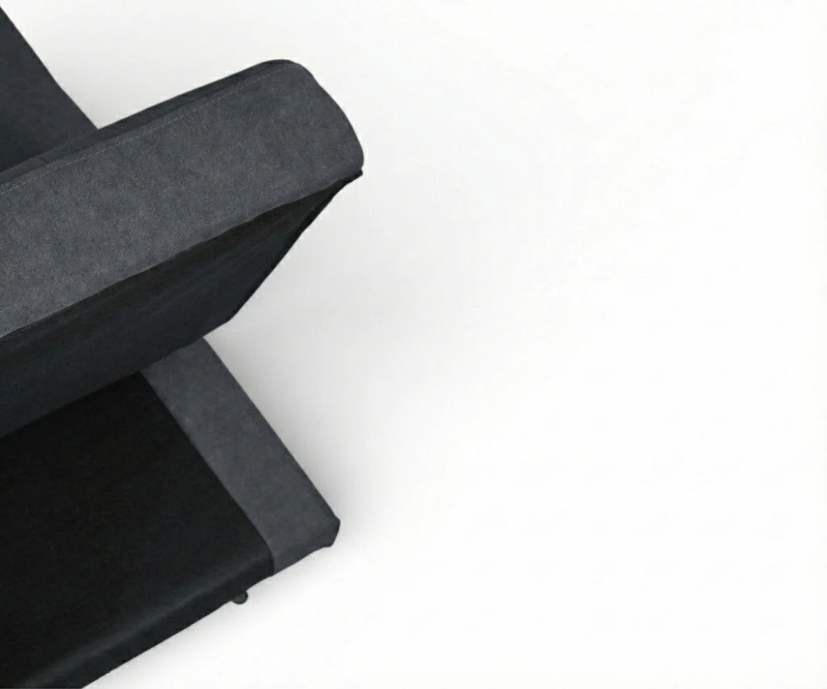 أريكة سرير LV3473-B - رمادية اللون، قابلة للتحويل إلى أريكة عميقة