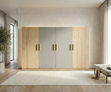 4‑Door Wardrobe (Model 811‑4)