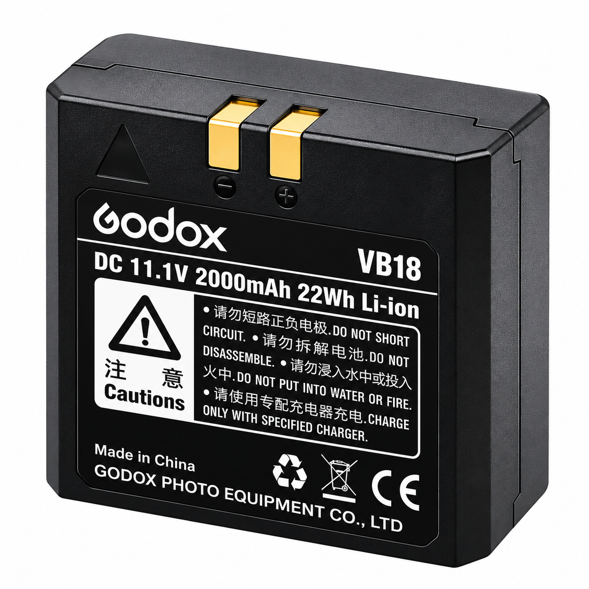 بطارية Godox V860 (VB18) للكاميرا