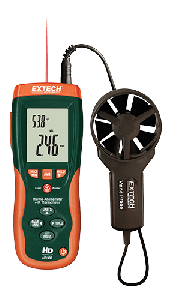 Extech HD300 CFM/CMM Thermo-Anemometer with built-in InfraRed Thermometer QATAR