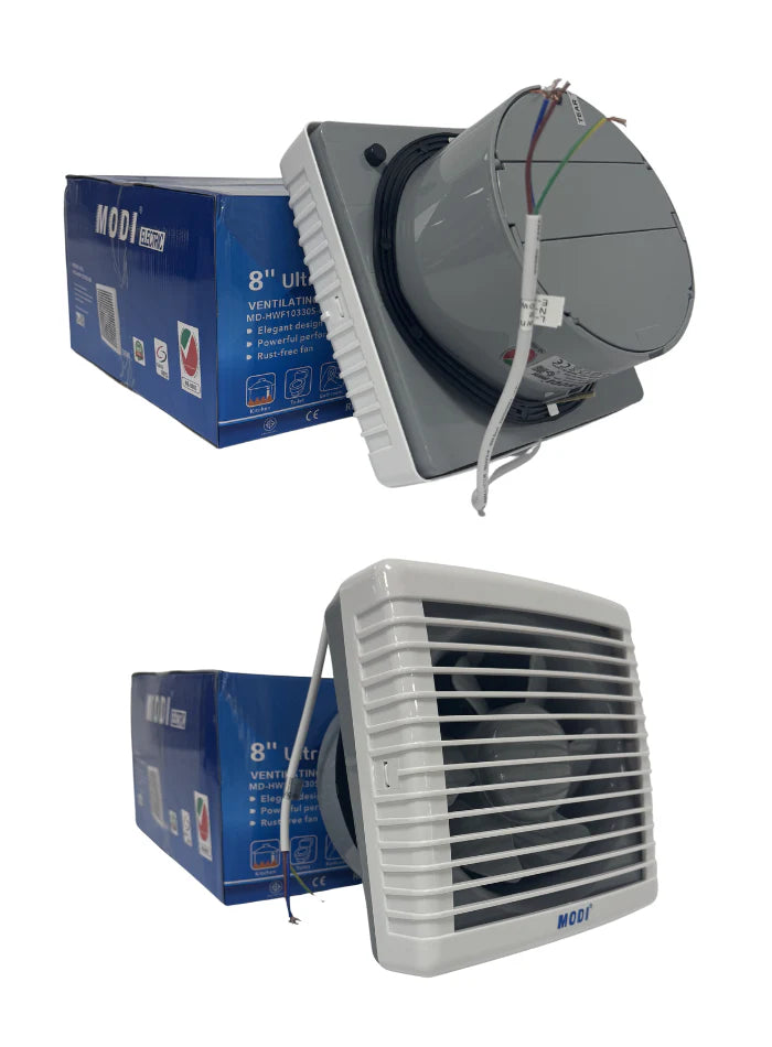 Q001 MODI 6 Inch Ventilating Fan MD-HWF10322S-6B 22W Ultra Quiet Exhaust Fan