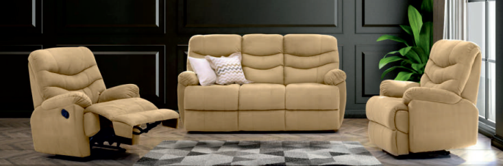 Haily 5-Seater Recliner Sofa