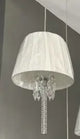 Hanging Lights - 1660-1 D650*H1250 - Chrome - Glass + K12 Crystal