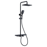 Shower Set Hot & Cold Matt Black