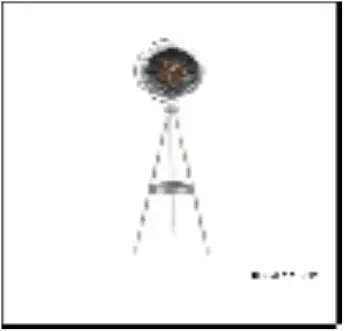 ID-CL22 Clock 40 × 40 × 160 CM