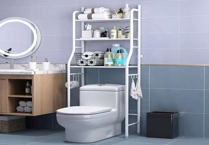 ID-SR2 TOILET RACK WHITE