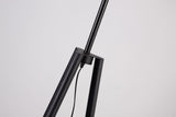Floor lamp-SM2289F-A-D555×H1700-Black-Aluminum+Rattan
