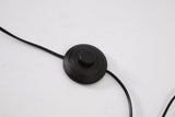 Floor lamp-SM2289F-A-D555×H1700-Black-Aluminum+Rattan