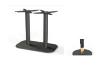 Iron Table Base Karen 3155 – Heavy-Duty 2-Box Set