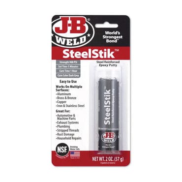 JB Weld 8267 Steel Reinforced Epoxy Putty Stick – 2 oz Qatar