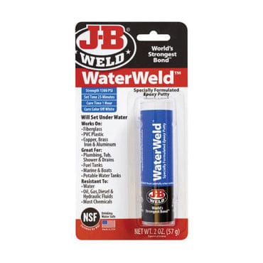 JB Weld WaterWeld Epoxy Putty Stick – 2 oz Qatar