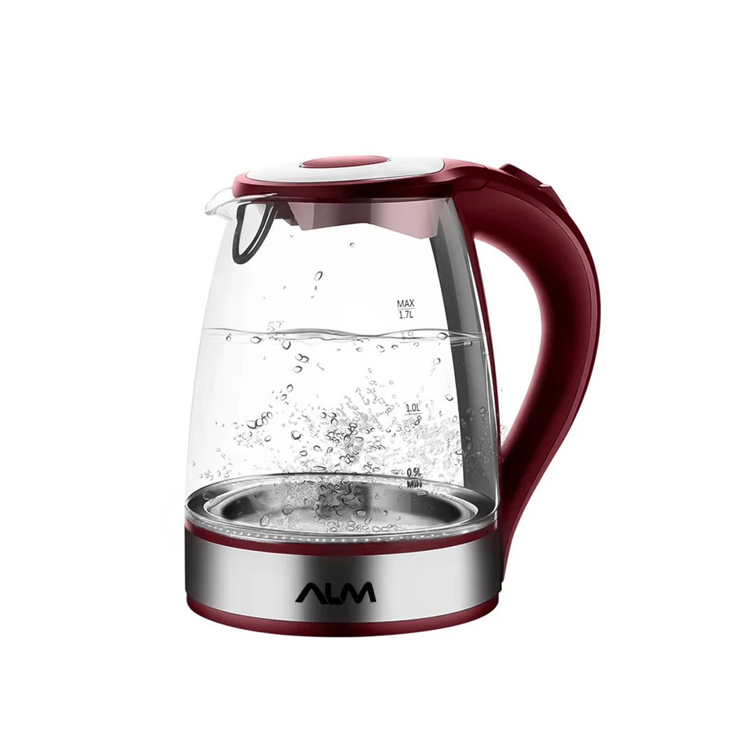 ALM 1.7L Electric Glass Kettle