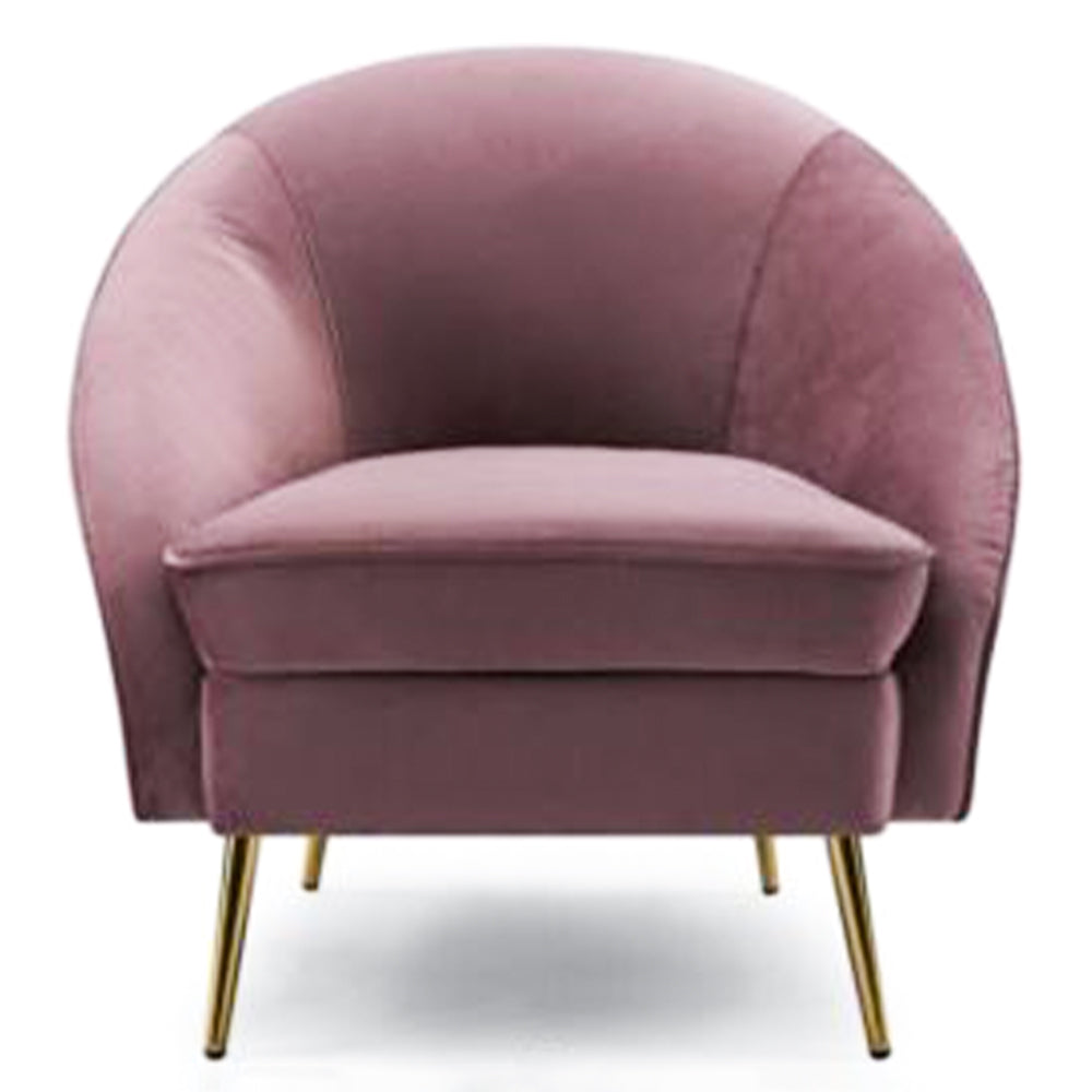 Modern Acme Abey Sofa Chair With Metal Legs