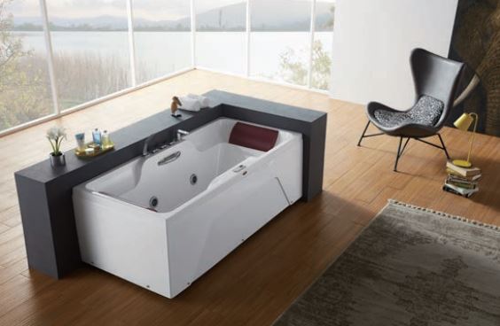 Jacuzzi Massage Bathtub 180×85×63 cm – Bluetooth & Speaker | FL-7101