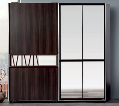 KCAD01 Andriana Wardrobe with Sliding Doors – 200×60×210 cm