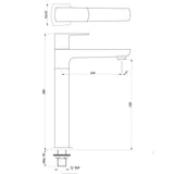 Pillar Cock - Chrome