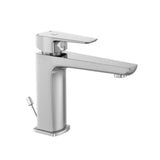 Single Lever Basin Mixer with Popup Waste - Chrome