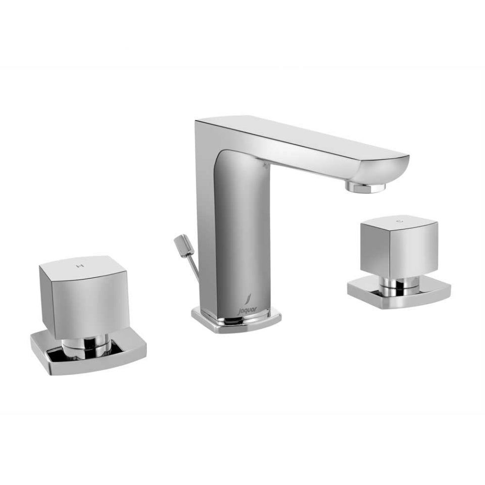 3-Hole Basin Mixer - Chrome