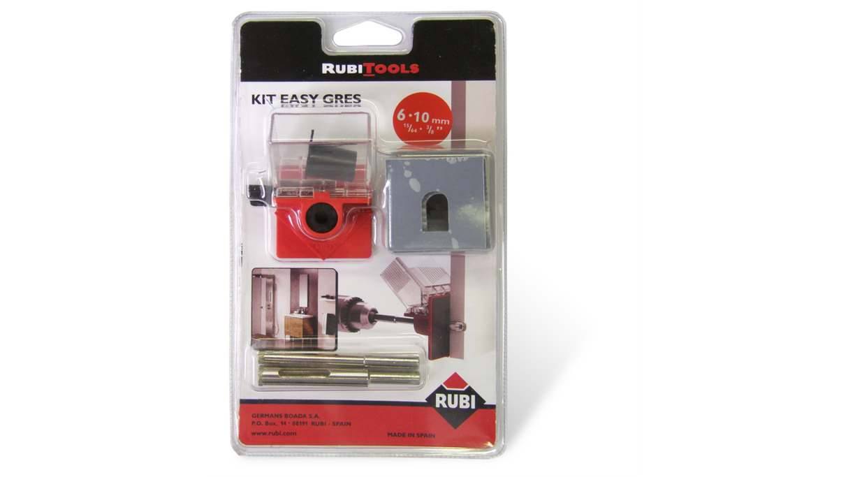 Kit Easy Gres Drill Bit 10mm (4929 Rubi)