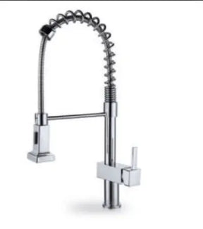 Fiesta Pullout Kitchen Mixer Chrome BuyonBudget