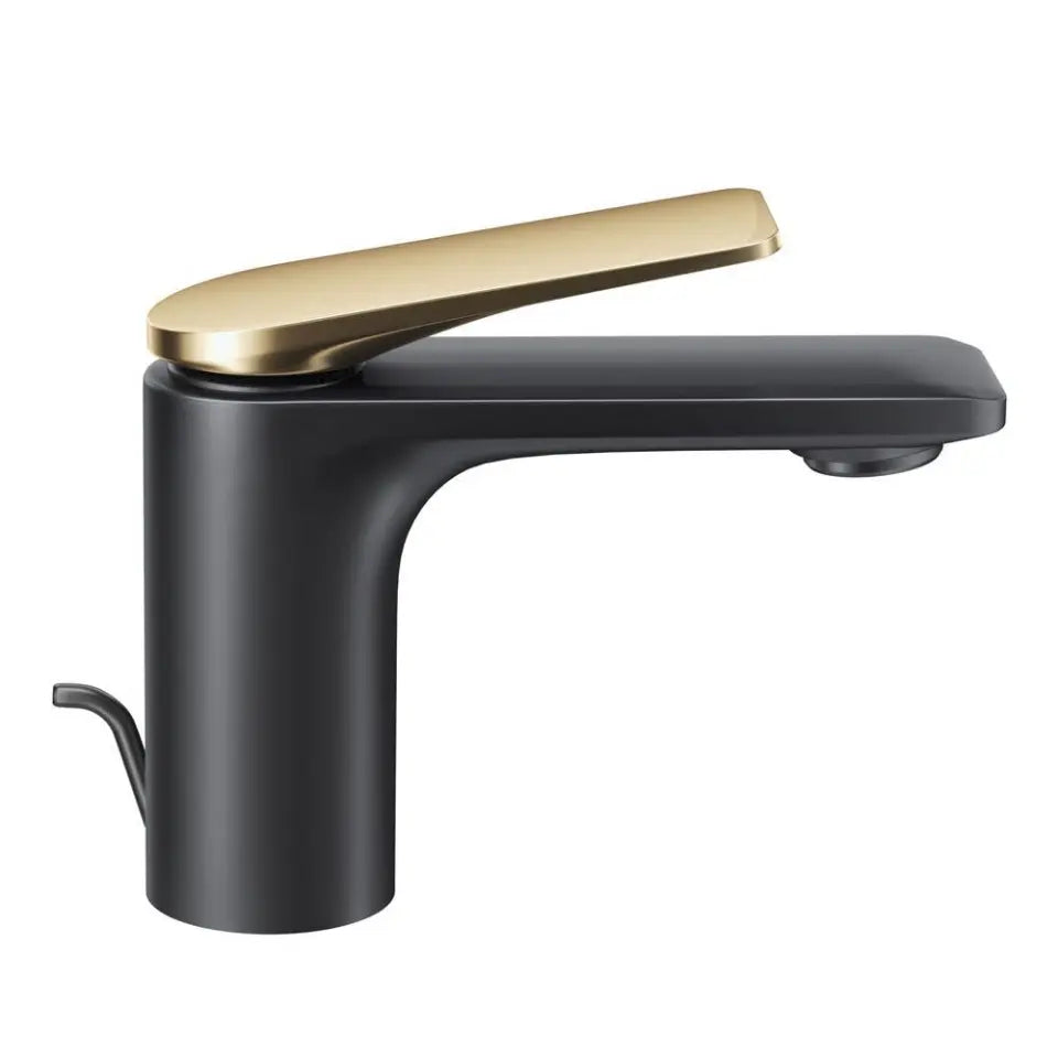 Single Lever Basin Mixer-Black Matt