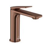 Single Lever Extended Basin Mixer - Blush Gold PVD