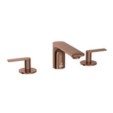 3-Hole Basin Mixer - Blush Gold PVD