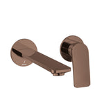Exposed Parts kit of Single Lever Basin Mixer Wall Mounted - Blush Gold PVD