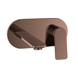 Exposed Part Kit of Single Lever Basin Mixer Wall Mounted - Blush Gold PVD