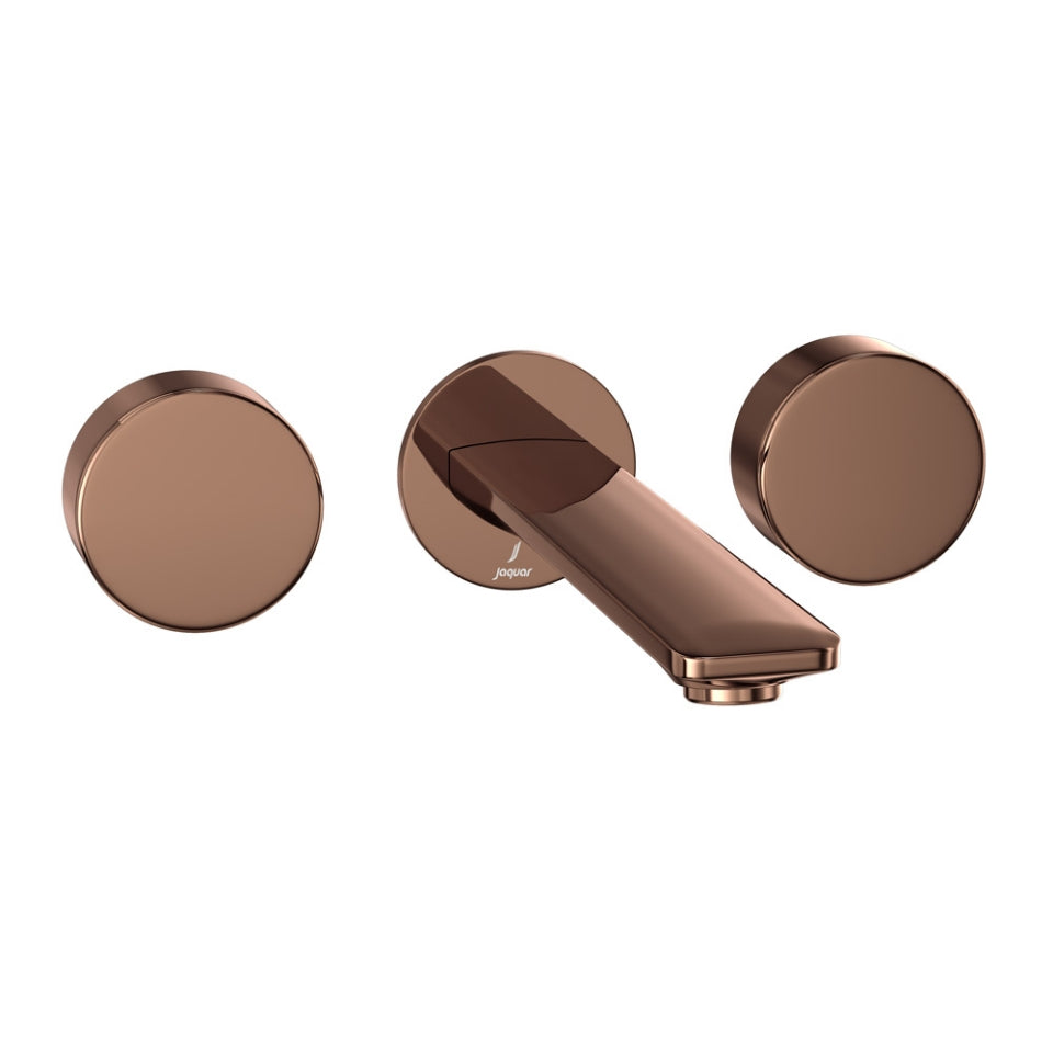 Exposed Part Kit of Two Concealed Stop Cocks - Blush Gold PVD