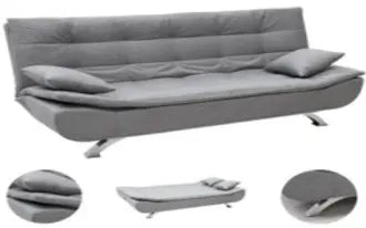LV3364 Sofabed – Dark Grey with Pillows