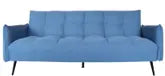 LV3473-B Sofabed – Grey, Deep Seating Convertible