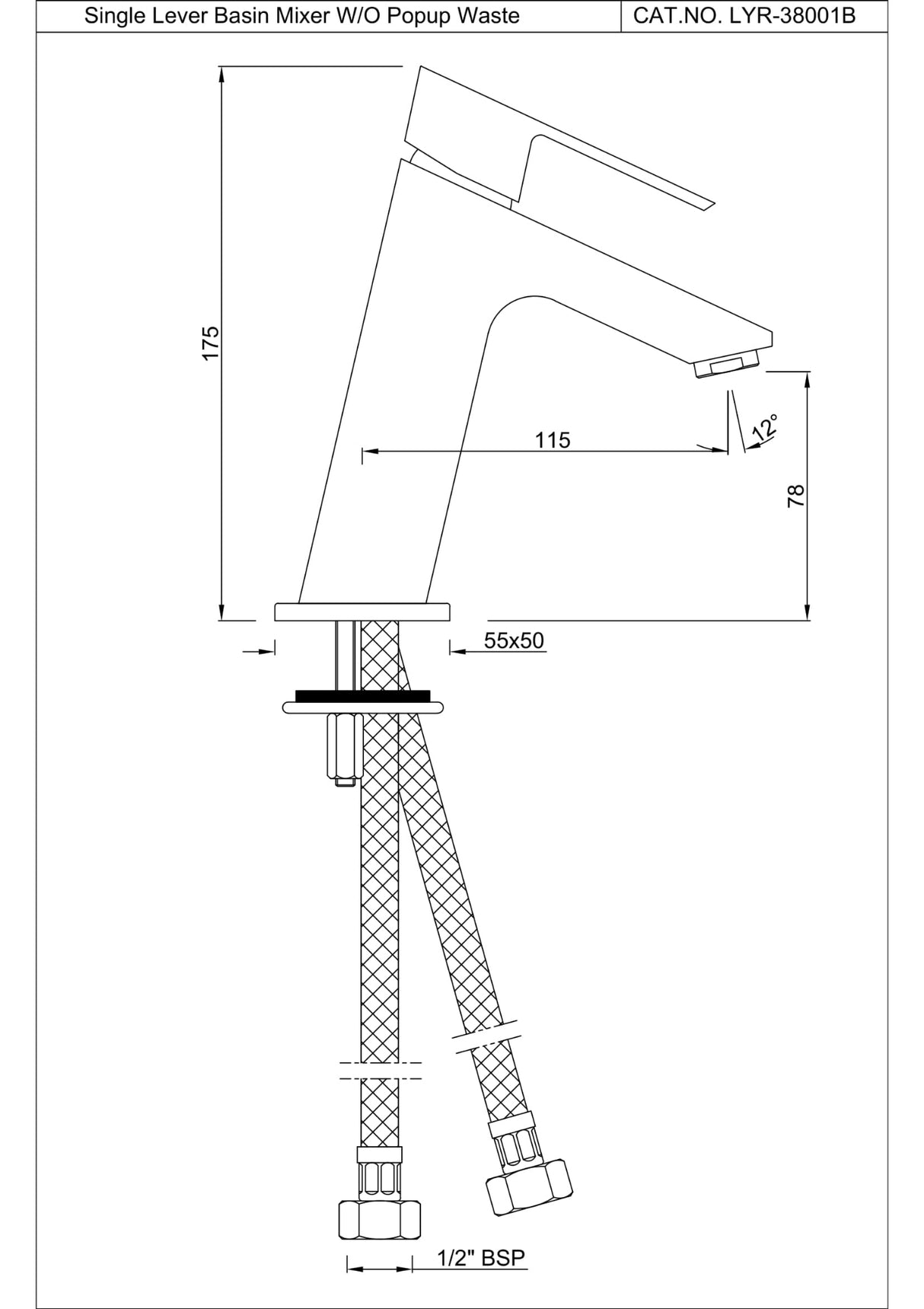Single Lever Basin Mixer