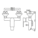 Single Lever Wall Mixer