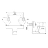 Single Lever Exposed Shower Mixer